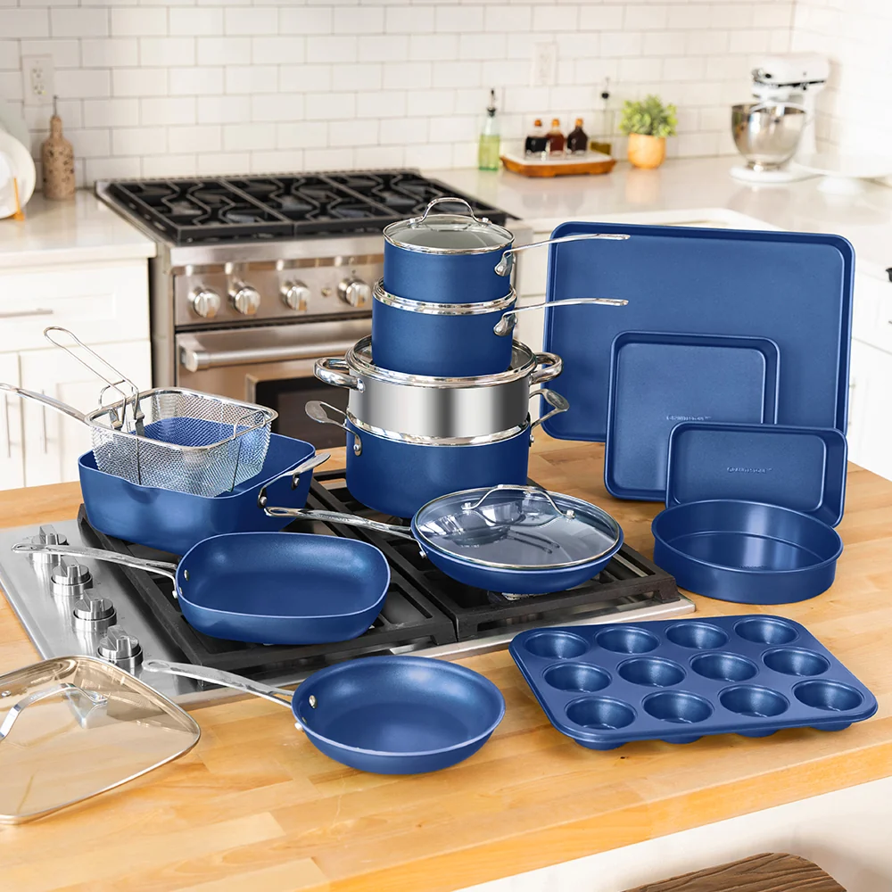 Granitestone 20pc Kitchen In A Box - Cook, Bake, Steam, Fry - Complete Set - Image 13
